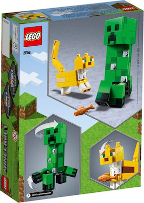 Lego Minecraft BigFig Creeper & Ocelot for 7+ Years Old