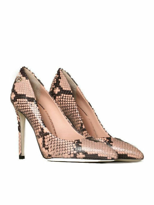 SHOES SHOES SHOES POLLINI PRINCESS SNAKE EFFECT PUMP SA1001AC1ATK0608 PINK