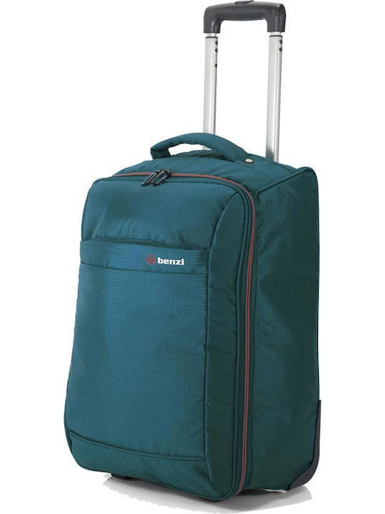 Benzi BZ5565 Cabin Fabric Green Suitcase With 2 Wheels Height 51cm