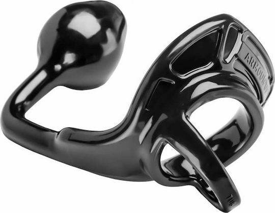 Perfect Fit Brand Armour Tug Lock Πρωκτική Σφήνα Black 10.1cm