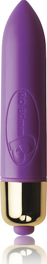 Rocks Off Petite Sensations Bubbles Πρωκτική Σφήνα με Δόνηση Μωβ 7cm