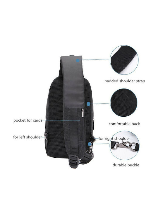 Men's Bag Sling Black