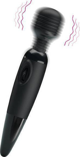 Pretty Love Power Wand Δονητής Μασάζ 25cm Black