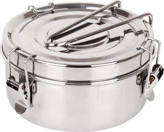 Βιομάρ Inox Δοχείο Φαγητού Inox Ασημί 1.3lt