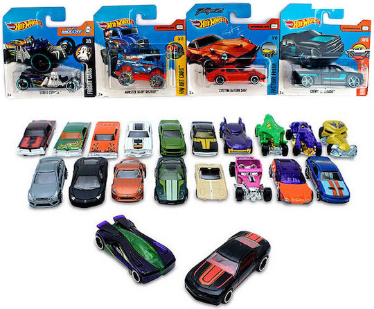 Hot Wheels Car Random 1:64 for Ages 3+ (Various Designs) 1pc