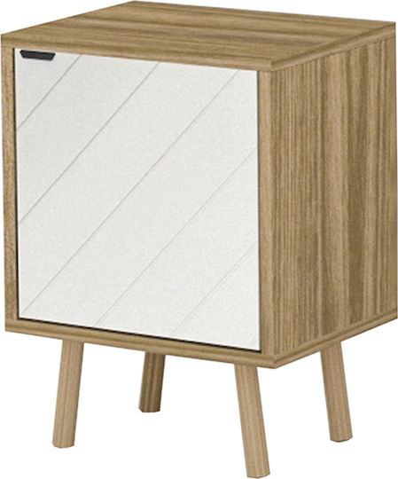 Комод Velo Дървен Бежов 45x35x57см