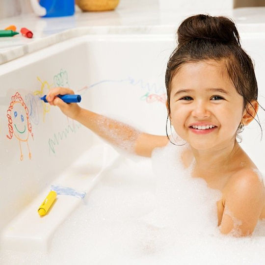 Munchkin Bath Time Crayons Bath Crayons for 36++ Months 5pcs