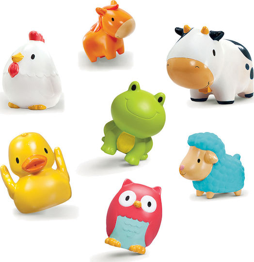 Munchkin Squirtin' Farmyard Friends Water Faces for 9++ Months 8pcs