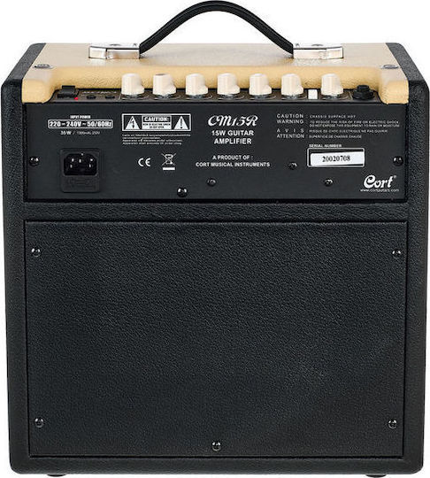 Cort Combo Verstärker für E-Bass 1 x 8" 15W Schwarz