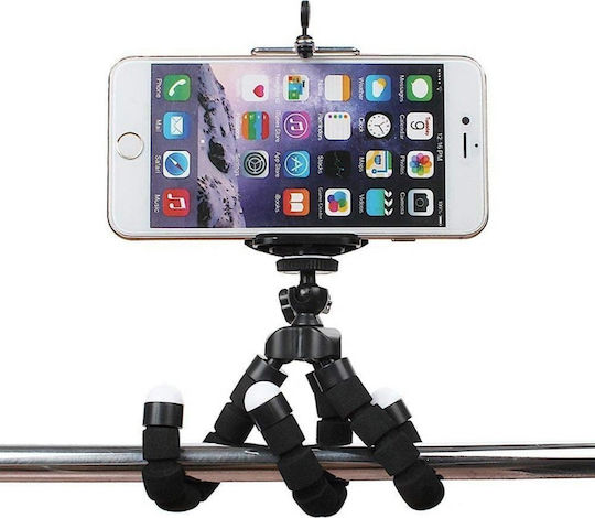 Ezra ST-04 Cell Phone Tripod Bluetooth Black