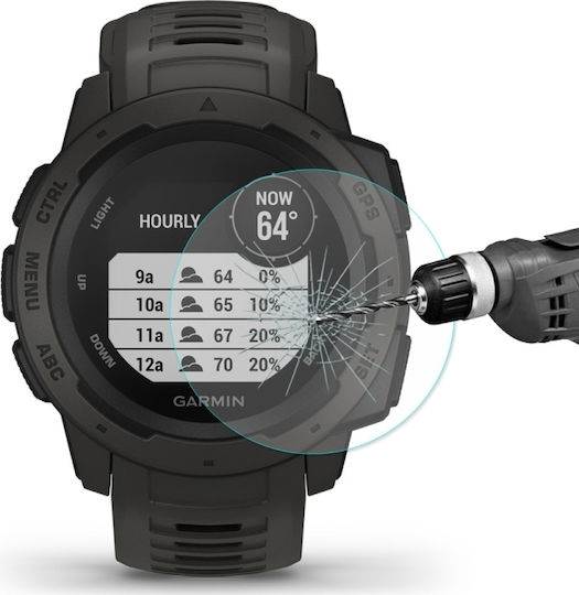 Glass Protector Gehärtetes Glas für das Garmin Instinct 3Stück G20-B9030