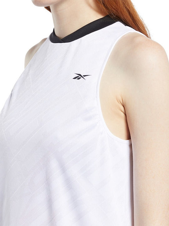Workout Ready Myt Basketball Summer Midi Athletic Sleeveless White