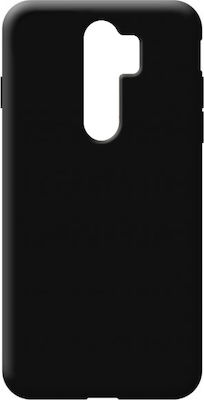 Soft Silicone Back Cover Black (Redmi Note 8 Pro)