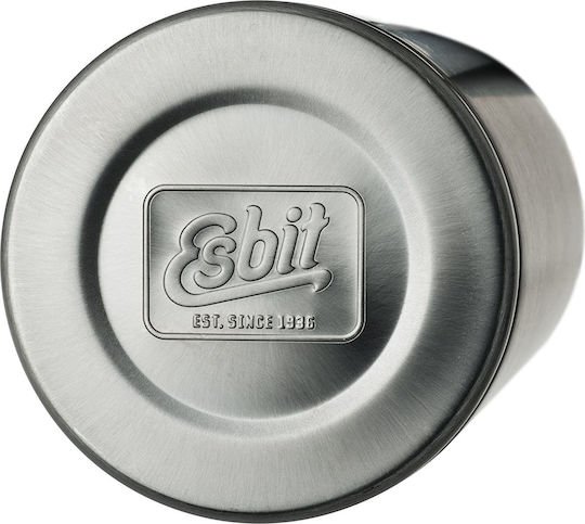 Esbit Steel Vacuum Flask Flasche Thermosflasche Rostfreier Stahl BPA Frei 750ml Silber mit Kappenbecher