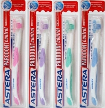 Astera Paradont Control Zahnbürste Mittel Blau
