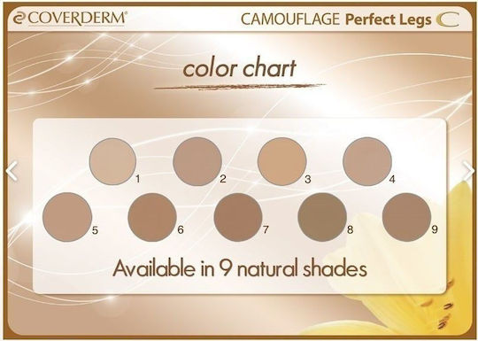Coverderm Perfect Legs Waterproof SPF16 Liquid Foundation 02 50ml