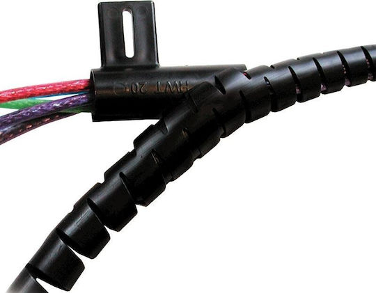 Fellowes Σπιράλ Καλωδίων CableZip 20mm 2m Μαύρο 1τμχ