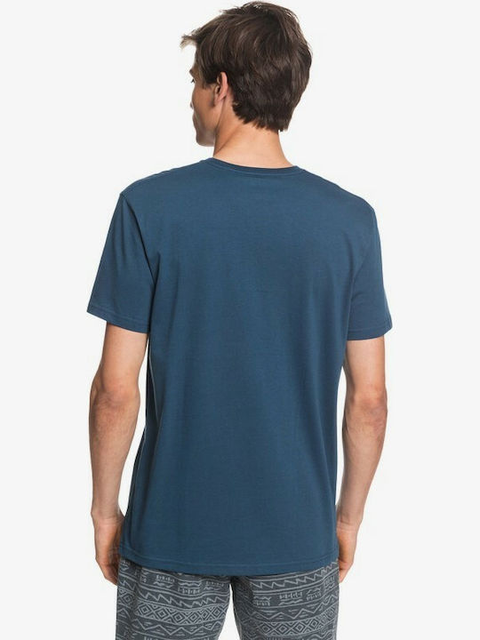 Quiksilver Sure Thing Herren T-Shirt Kurzarm Majolica Blue