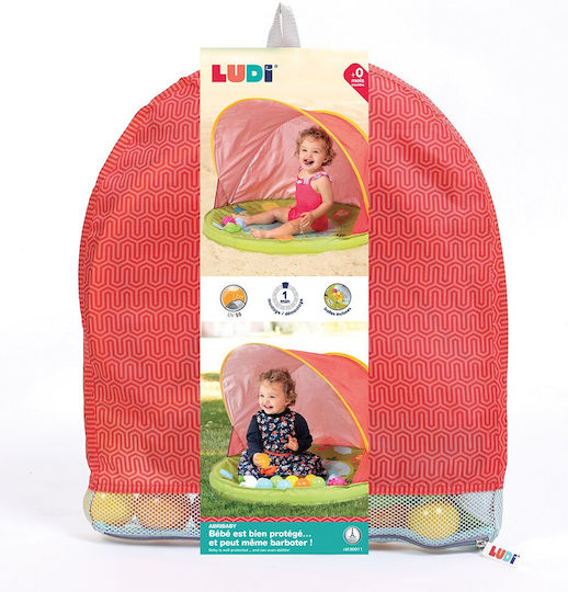 Ludi Strandzelt Pop Up für Babys 90x70x90cm 90011