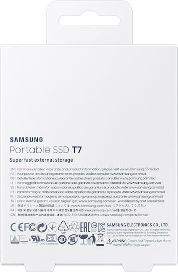 Samsung Portable SSD T7 USB-C / USB 3.2 1TB Indigo Blue