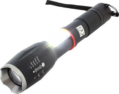 Flashlight LED Waterproof IPX4 Dual Function with Maximum Brightness 220lm 1x16850