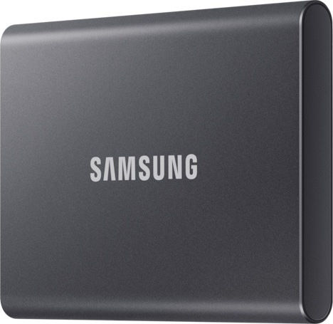 Samsung Portable SSD T7 USB 3.2 / USB-C 2TB Titan Grey