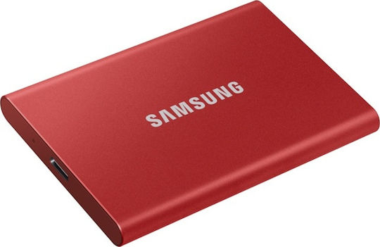Samsung Portable SSD T7 USB 3.2 / USB-C 500GB Metallic Red