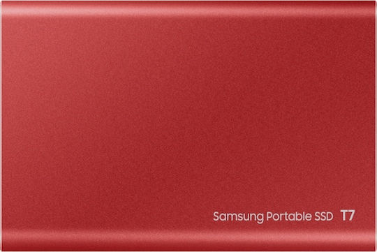 Samsung Portable SSD T7 USB 3.2 / USB-C 2TB Metallic Red