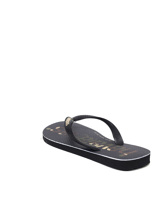 Top Logomania FC Men's Flip Flops Black