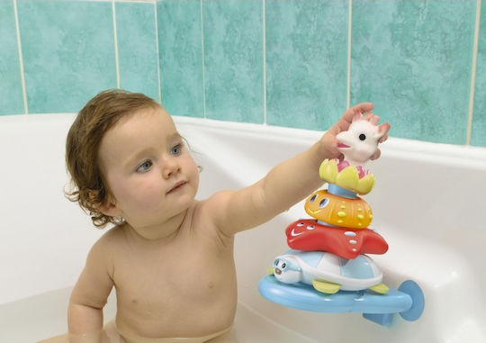 Sophie La Girafe Splash & Surf Pyramid Παιχνίδι Μπάνιου για 10+ Μηνών