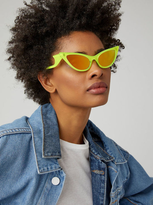 Le Specs The Prowler Women's Sunglasses with Yellow Plastic Frame LAS1821121