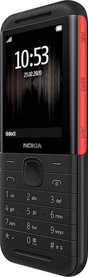 Nokia 5310 2020 Dual-SIM Handy mit Tasten (Englisches Menü) Schwarz/Rot
