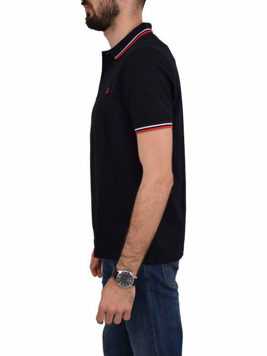 Polo Kurzarmbluse Blue