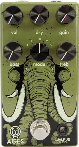 Walrus Audio Ages Five-State Overdrive Πετάλι Effect Over­drive Ηλεκτρικής Κιθάρας