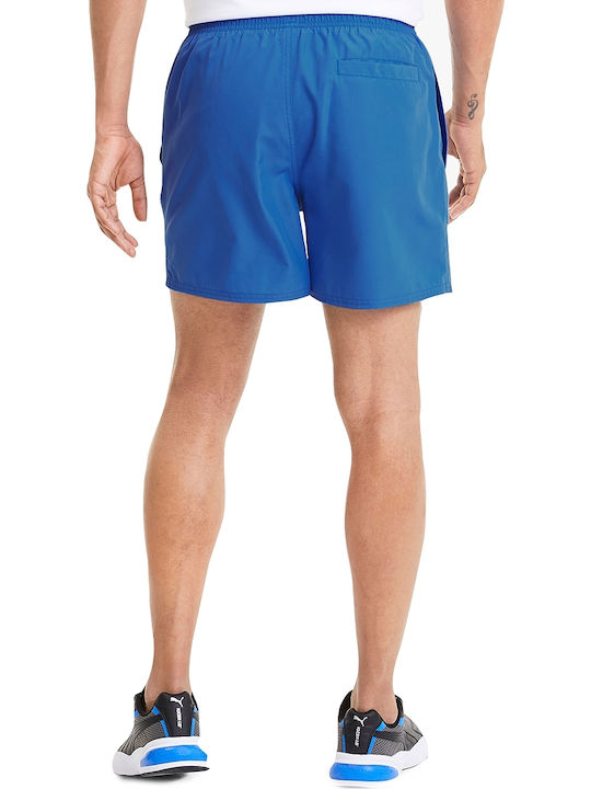 Puma Essential Men's Swimwear Shorts Blue with Patterns