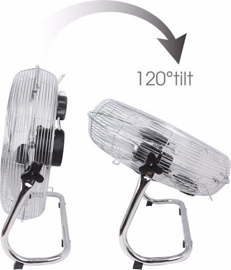 Lafet FE-50 Floor Fan 120W Fan Diameter 50cm Silver