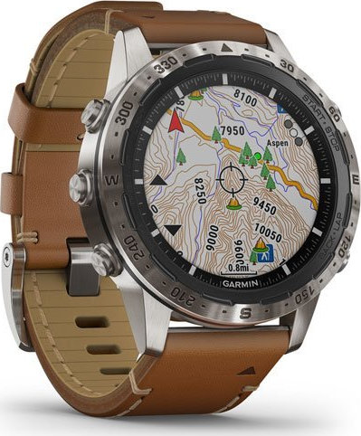 garmin marq adventurer titanium smartwatch