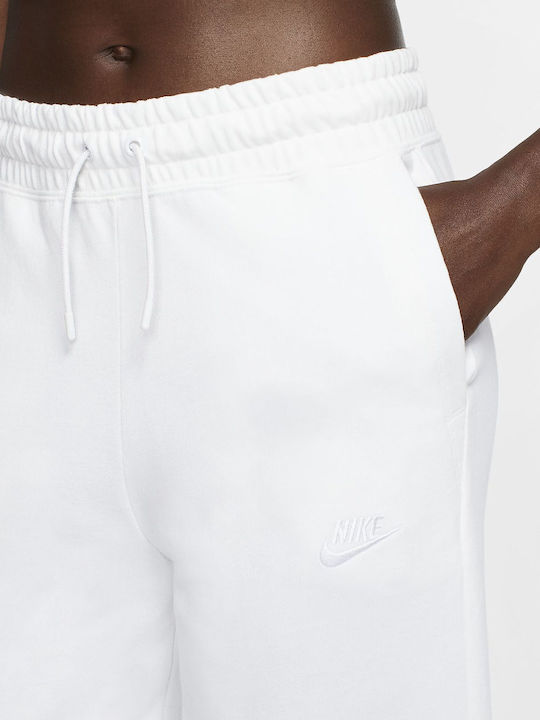 Sportswear Damen Jogginghosen Capri Weiß