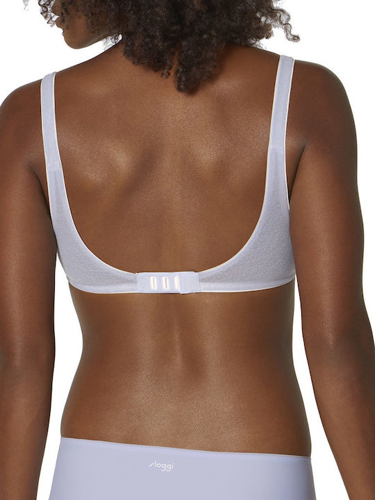 Sloggi Oxygene Infinite Women's Bra with Light Padding Light Blue