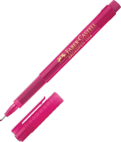 Faber-Castell Broadpen 1554 Design Marker 0.8mm Pink