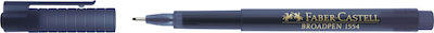 Faber-Castell Broadpen 1554 Marker de desen 0.8mm Albastru 1buc