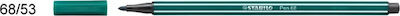 Stabilo Pen 68 Design Marker 1mm Green