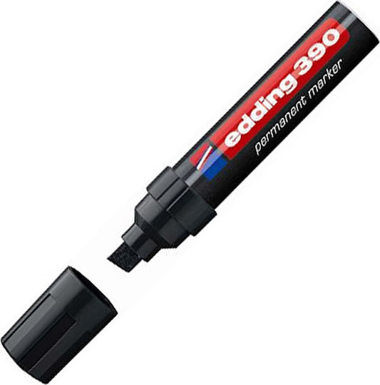 Edding 390 Marker Permanent 12mm Negru