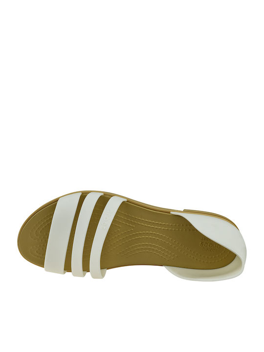 Tulum Open Flat Women's Flat Sandals In White Colour 206109-1CQ
