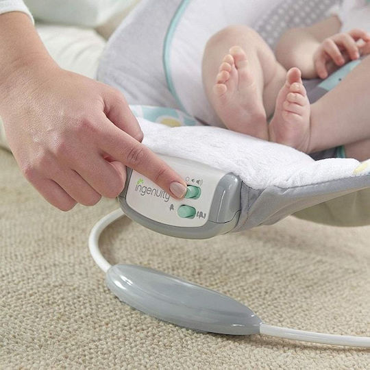 Bright Starts Elektrisch Baby Relax Schaukel Ingenuity mit Musik und Vibration Mehrfarbig