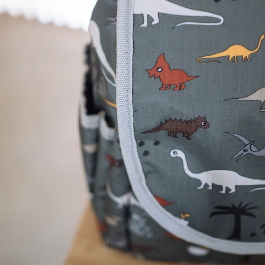 My Bag's Τσάντα-Αλλαξιέρα Ώμου/Χειρός Dinos Χακί 38x30εκ.