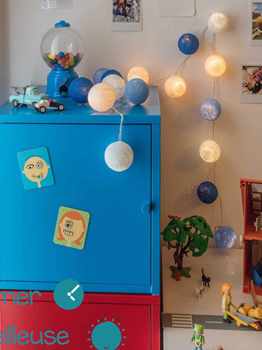 La Case de Cousin Paul Kids Light Garland Led Plastic Lucien