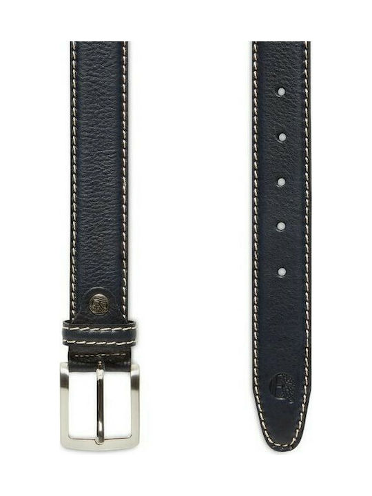 Timberland Men's Leather Belt Blue