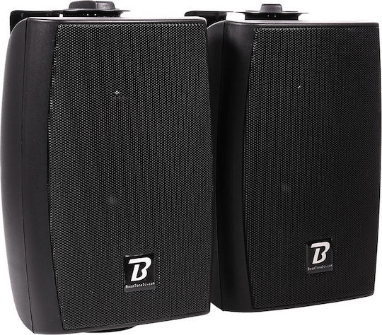 BoomToneDj P50TB Παθητικά Επιτοίχια Ηχεία (Ζεύγος) Μαύρα