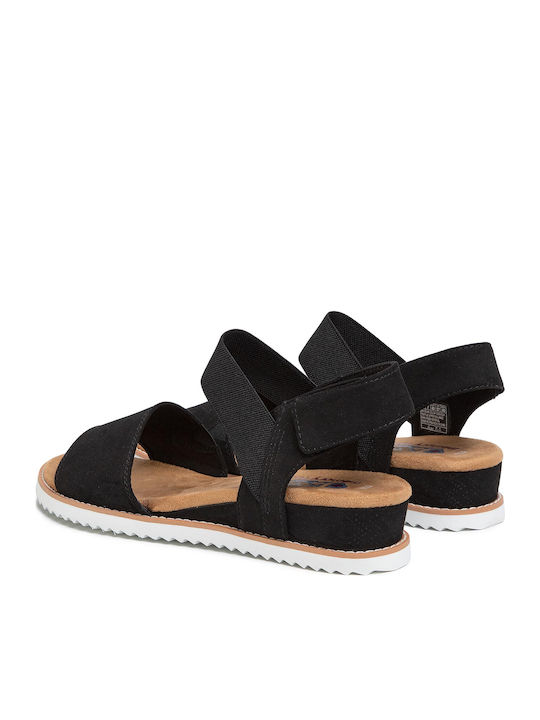 Bobs Desert Kiss Sandale Casual Damă Negre